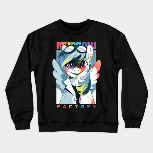 Ranbow Factory_BlueVariant Crewneck Sweatshirt by Agni